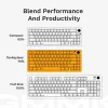 Mechanische Tastatur GLORIOUS GMMK 3 PRO 75% Barebones Kabelgebunden USB, RGB, Schwarz, 2 m Kabel