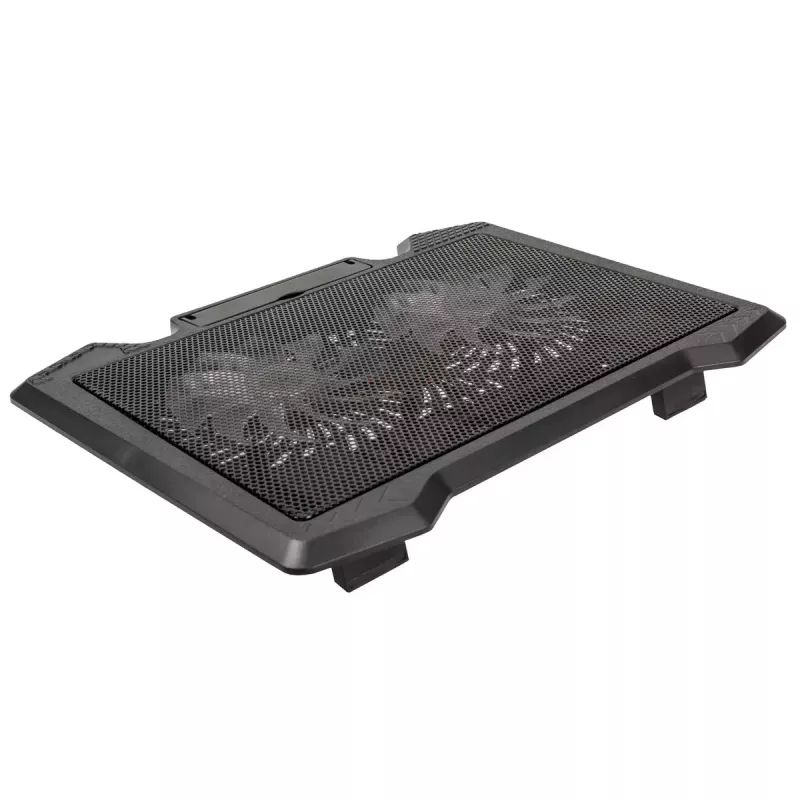 Laptop-Kühlpad Kolink KL-N200 für Laptops bis 39,6 cm (15,6 Zoll), 2 Lüfter 140 mm, USB-Stromversorgung, schwarz
