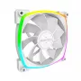 Fan Montech RX120 PWM 12 cm 800-1600 RPM 27 dB White