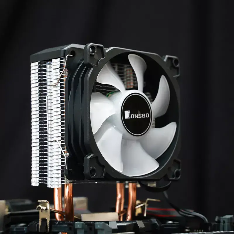 Heatsink Jonsbo CR-1200E 9.2 cm 2000 RPM Schwarz