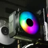 Heatsink Jonsbo CR-1200E 9.2 cm 2000 RPM Schwarz