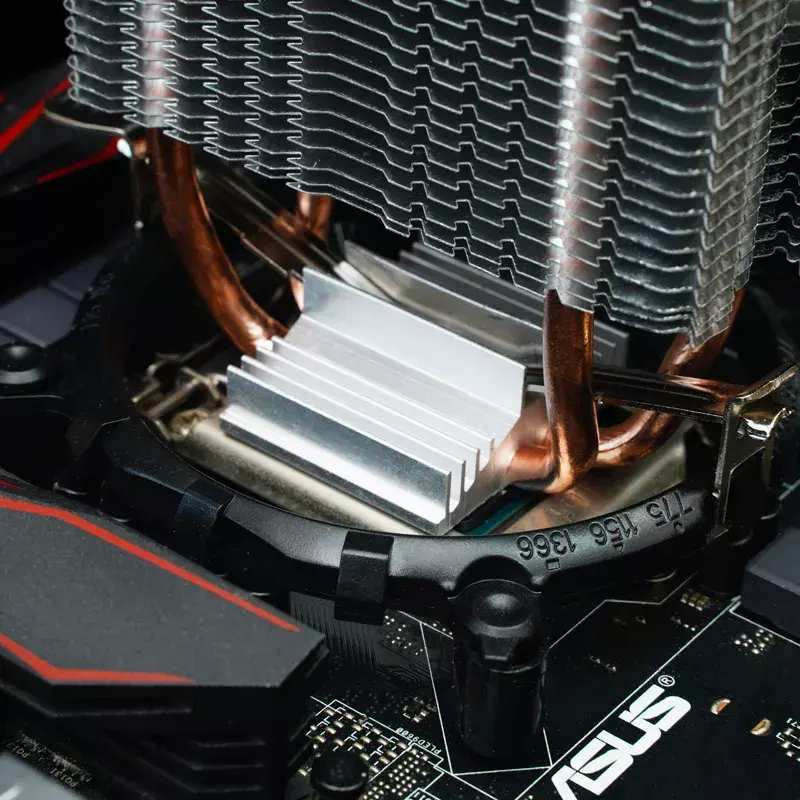 Heatsink Jonsbo CR-1200E 9.2 cm 2000 RPM Schwarz