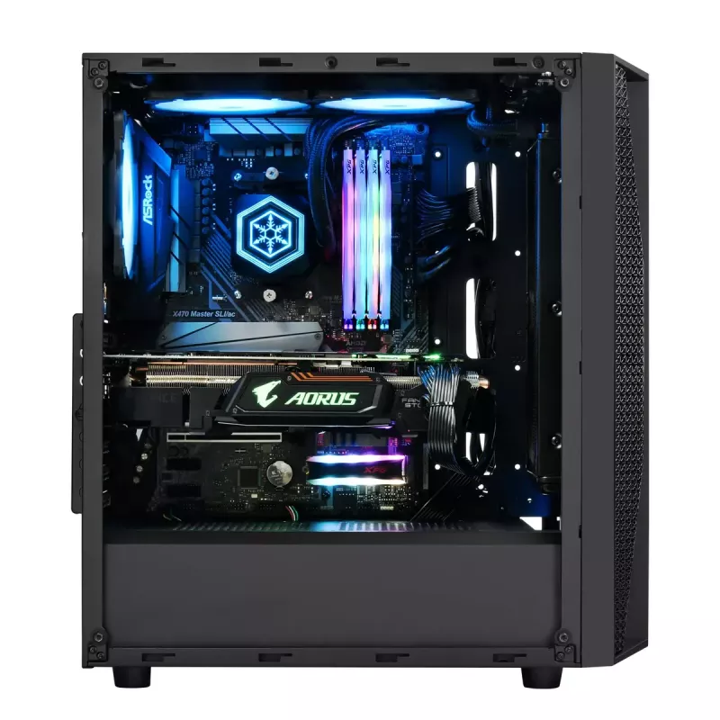 PC-Gehäuse Silverstone FARA B1 PRO Tower Schwarz