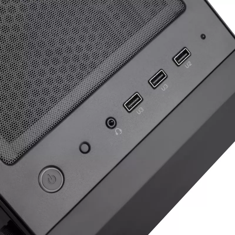 PC-Gehäuse Silverstone FARA B1 PRO Tower Schwarz