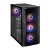 PC-Gehäuse Silverstone FARA B1 PRO Tower Schwarz