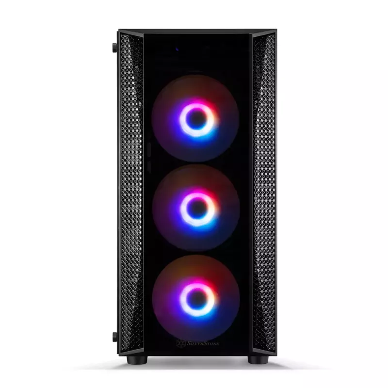 PC-Gehäuse Silverstone FARA B1 PRO Tower Schwarz