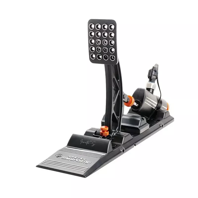 Asetek Invicta S Sim-Racing Gas- und Bremspedalset — Modell 40-010-0010006