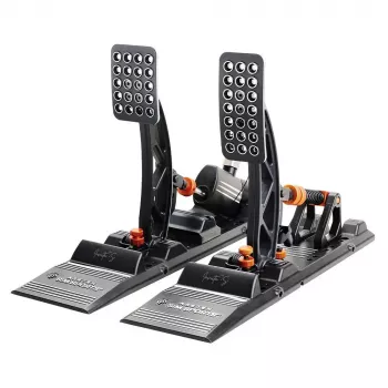 Asetek Invicta S Sim-Racing Gas- und Bremspedalset — Modell 40-010-0010006
