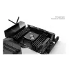 Wasserkühlblock Alphacool Core 1 Carbon Messing Kupfer Nickel Schwarz 72mm