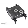 Wasserkühlblock Alphacool Core 1 Carbon Messing Kupfer Nickel Schwarz 72mm