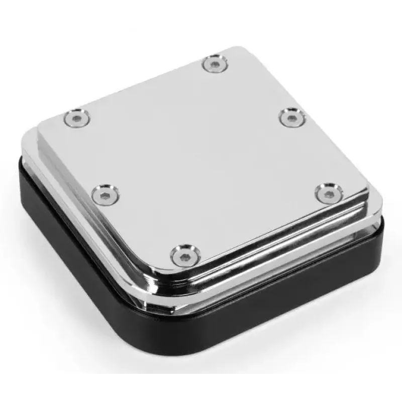Wasserkühlblock Alphacool Core 1 Carbon Messing Kupfer Nickel Schwarz 72mm
