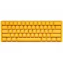 Ducky One 3 Gelb Mini Tastatur, Gaming, USB, Deutsch, mechanisch, RGB