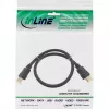 InLine High Speed HDMI Kabel mit Ethernet Premium 4K2K Stecker / Stecker schwarz 1,5 m