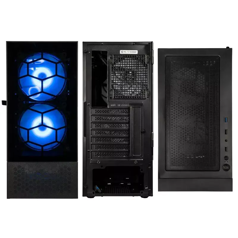 PC-Gehäuse Kolink OBSERVATORY MX Midi Tower Schwarz