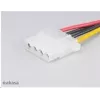 Akasa SATA auf 4‑Pol Molex Adapter AK‑CBPW03‑KT02 15 cm Kabel, 2er‑Pack
