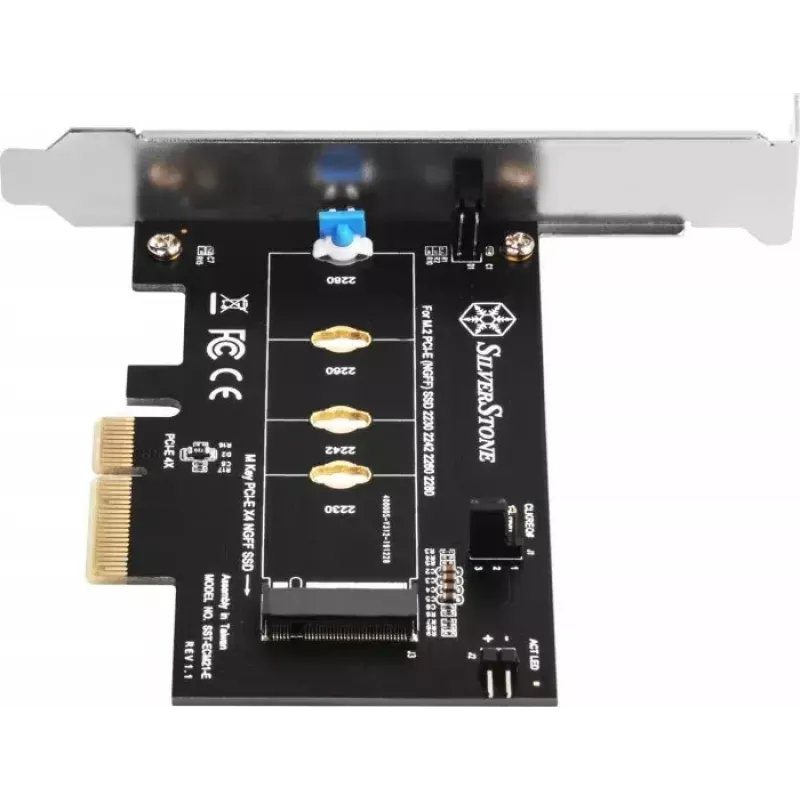 PCIe-Adapter SILVERSTONE SST-ECM21-E — PCIe 4.0-Unterstützung
