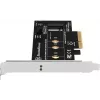 PCIe-Adapter SILVERSTONE SST-ECM21-E — PCIe 4.0-Unterstützung