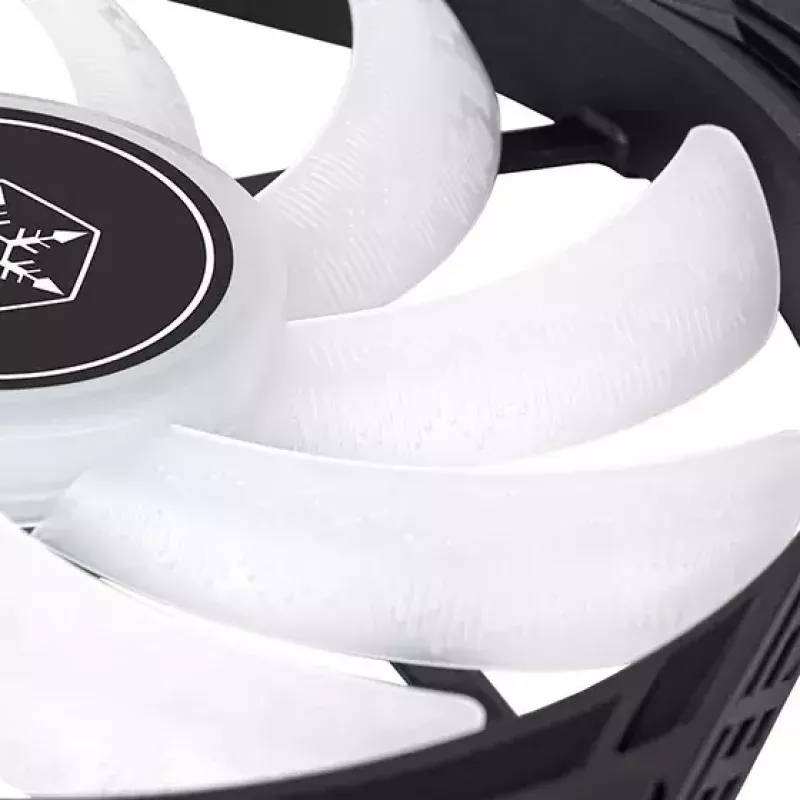 Lüfter Silverstone SST-AS140B-ARGB 14 cm 1700 RPM 33 dB Schwarz