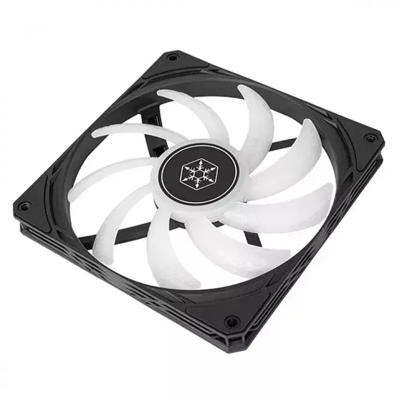 Lüfter Silverstone SST-AS140B-ARGB 14 cm 1700 RPM 33 dB Schwarz