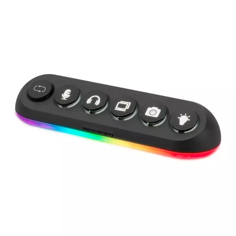 Streamplify HUB DECK 5 Schwarz USB 2.0 USB 3.0 24W 1.8m