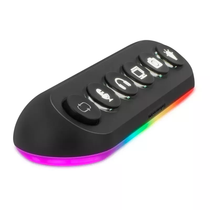 Streamplify HUB DECK 5 Schwarz USB 2.0 USB 3.0 24W 1.8m