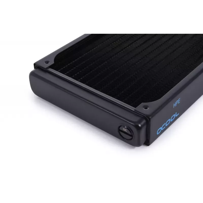Radiator Alphacool 14468 Messing Kupfer Stahl Schwarz 124mm 151,5mm 30mm
