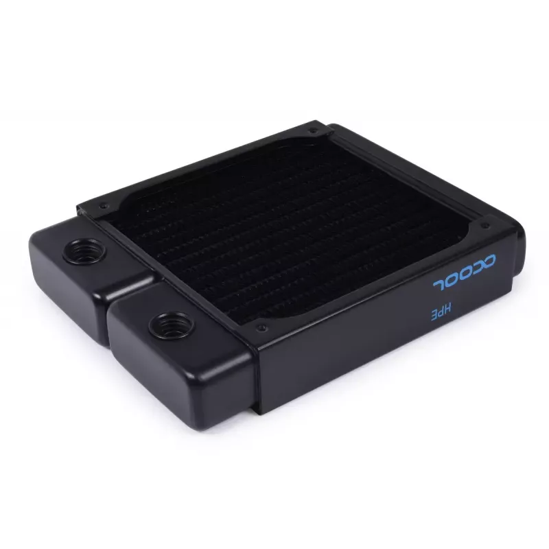 Radiator Alphacool 14468 Messing Kupfer Stahl Schwarz 124mm 151,5mm 30mm
