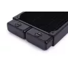 Radiator Alphacool 14468 Messing Kupfer Stahl Schwarz 124mm 151,5mm 30mm