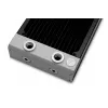 Radiator EK Water Blocks Messing Kupfer Edelstahl Schwarz 130 mm