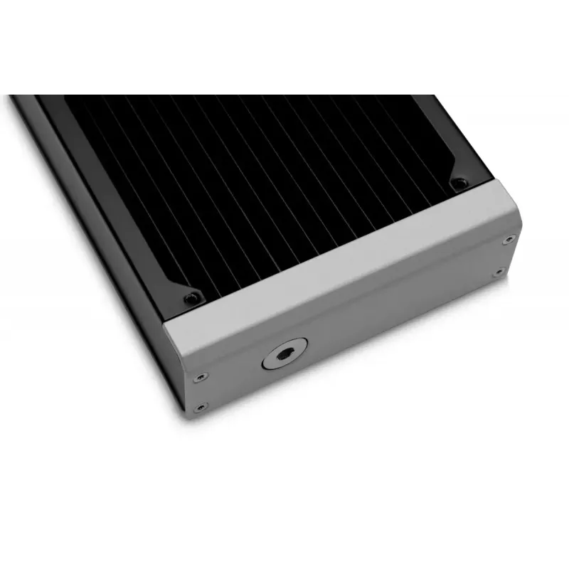 Radiator EK Water Blocks Messing Kupfer Edelstahl Schwarz 130 mm