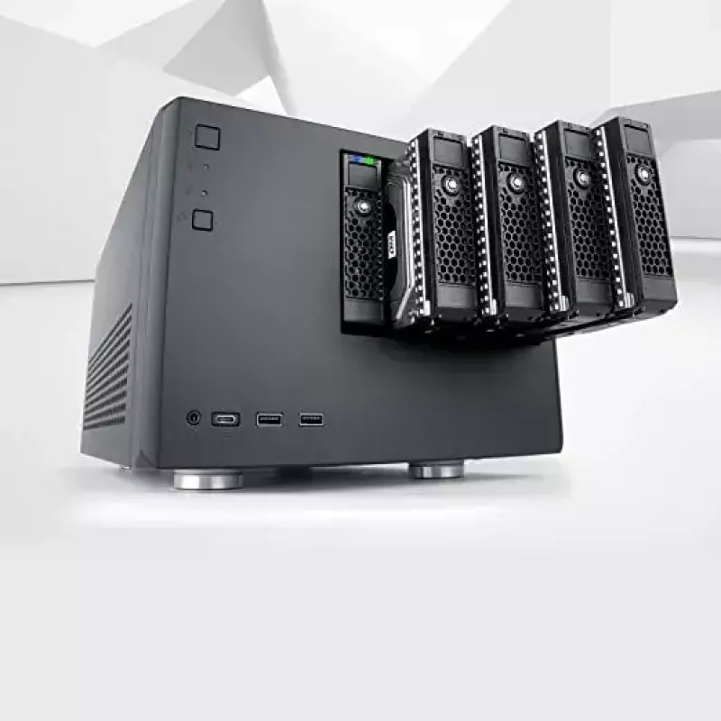 Computergehäuse SilverStone SST-CS351 Tower Case ATX Schwarz