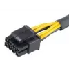 Internes Stromkabel Akasa AK-CBPW10-15BK 0,15 m PCI-E 8-Pin ATX 4-Pin