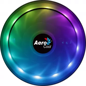 Aerocool Core Plus Prozessorkühler 13,6 cm, schwarz, weiß