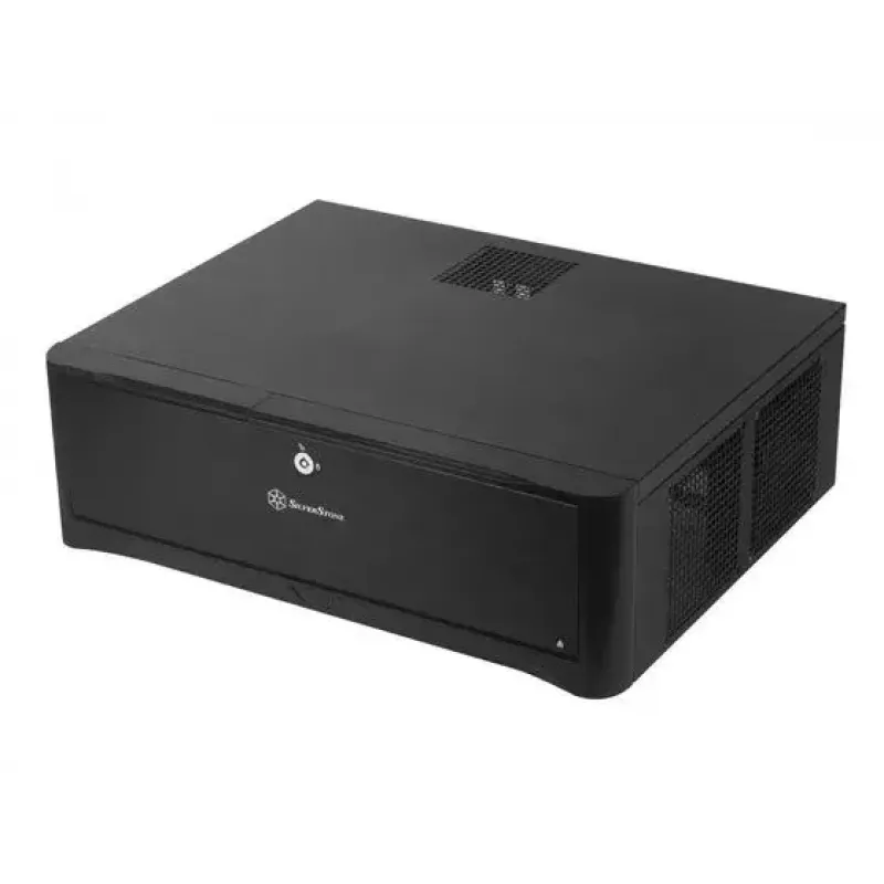 PC-Gehäuse Silverstone GD06B Desktop Schwarz