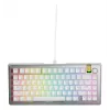 Mechanische Gaming-Tastatur GLORIOUS GMMK 3 PRO HE 75% Prebuilt Kabelgebunden USB QWERTY Silber
