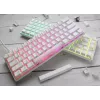 Ducky One 3 Mini Pure White Tastatur Gaming USB Deutsch Mechanisch 61 Tasten