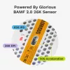 Glorious Gaming Glorious Model O 2 Mini - Mattweiß, Rechtshänder, Optisch, USB Typ-A, 26000 DPI, Weiß