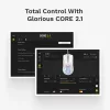 Glorious Gaming Glorious Model O 2 Mini - Mattweiß, Rechtshänder, Optisch, USB Typ-A, 26000 DPI, Weiß