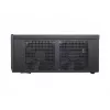 PC-Gehäuse SILVERSTONE Grandia GD05 HTPC Schwarz – Mini‑ITX/DTX/Micro‑ATX, 2×3,5 Zoll + 2×2,5 Zoll, 1×5,25 Zoll, 3×120 mm Seitenlüfter, USB 3.0