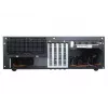 PC-Gehäuse SILVERSTONE Grandia GD05 HTPC Schwarz – Mini‑ITX/DTX/Micro‑ATX, 2×3,5 Zoll + 2×2,5 Zoll, 1×5,25 Zoll, 3×120 mm Seitenlüfter, USB 3.0