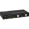 InLine 2x1 HDMI KVM Switch, 2x1, HDMI 4K2K, USB 2.0-Hub, mit Audio