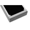 Radiator EKWB — Messing/Kupfer/Edelstahl weiß 145×325×44 mm