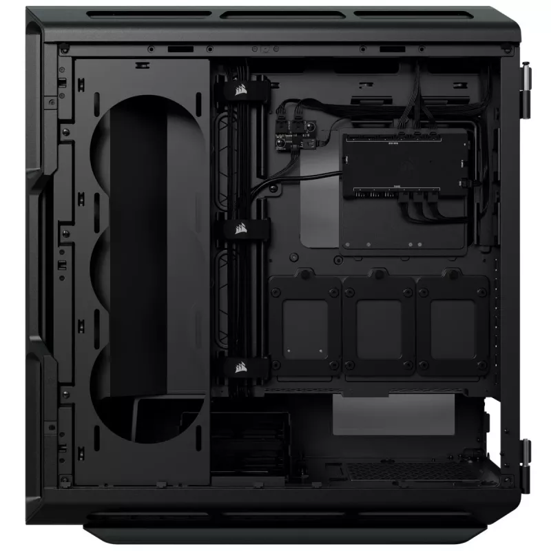 CORSAIR Mid-Tower ATX PC-Gehäuse – iCUE 5000T – RGB Tempered Glass – Schwarz