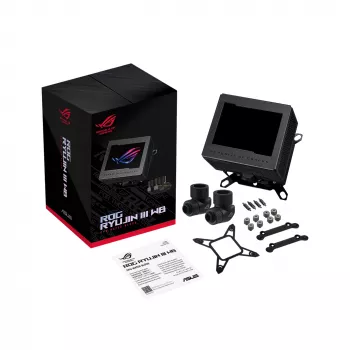Water block ASUS ROG RYUJIN III WB Copper Schwarz 89x89x107 mm