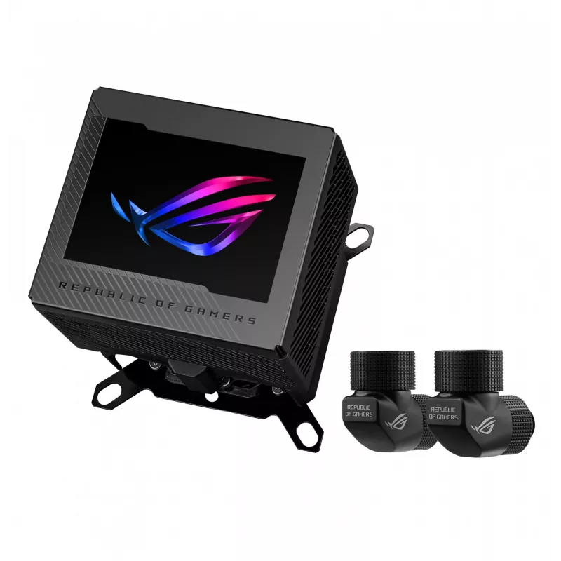 Water block ASUS ROG RYUJIN III WB Copper Schwarz 89x89x107 mm