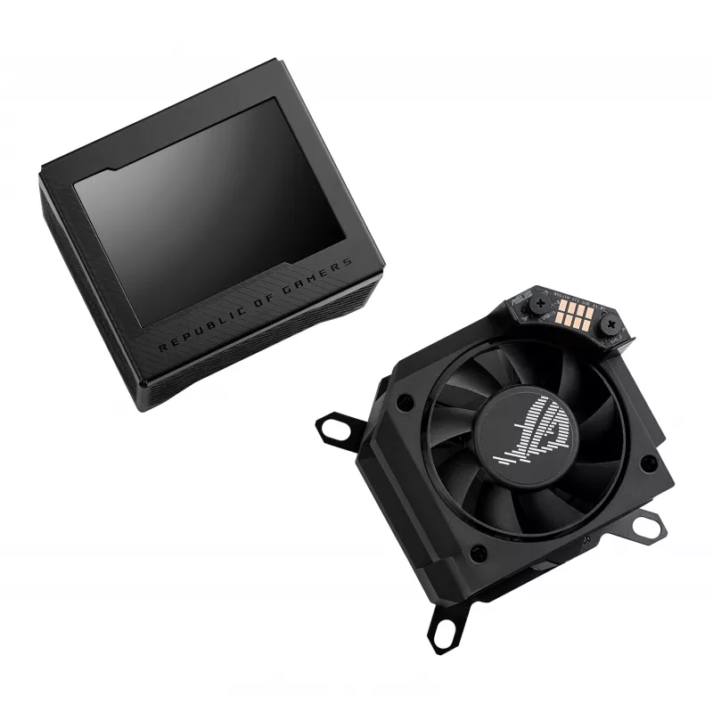 Water block ASUS ROG RYUJIN III WB Copper Schwarz 89x89x107 mm
