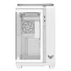 PC-Gehäuse ASUS TUF GAMING GT502 Horizon TG ARGB Weiß — Midi Tower, ATX, gehärtetes Glas, 4×3,5-Zoll-Einschübe, max. GPU 400 mm
