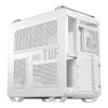 PC-Gehäuse ASUS TUF GAMING GT502 Horizon TG ARGB Weiß — Midi Tower, ATX, gehärtetes Glas, 4×3,5-Zoll-Einschübe, max. GPU 400 mm