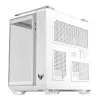 PC-Gehäuse ASUS TUF GAMING GT502 Horizon TG ARGB Weiß — Midi Tower, ATX, gehärtetes Glas, 4×3,5-Zoll-Einschübe, max. GPU 400 mm