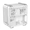 PC-Gehäuse ASUS TUF GAMING GT502 Horizon TG ARGB Weiß — Midi Tower, ATX, gehärtetes Glas, 4×3,5-Zoll-Einschübe, max. GPU 400 mm